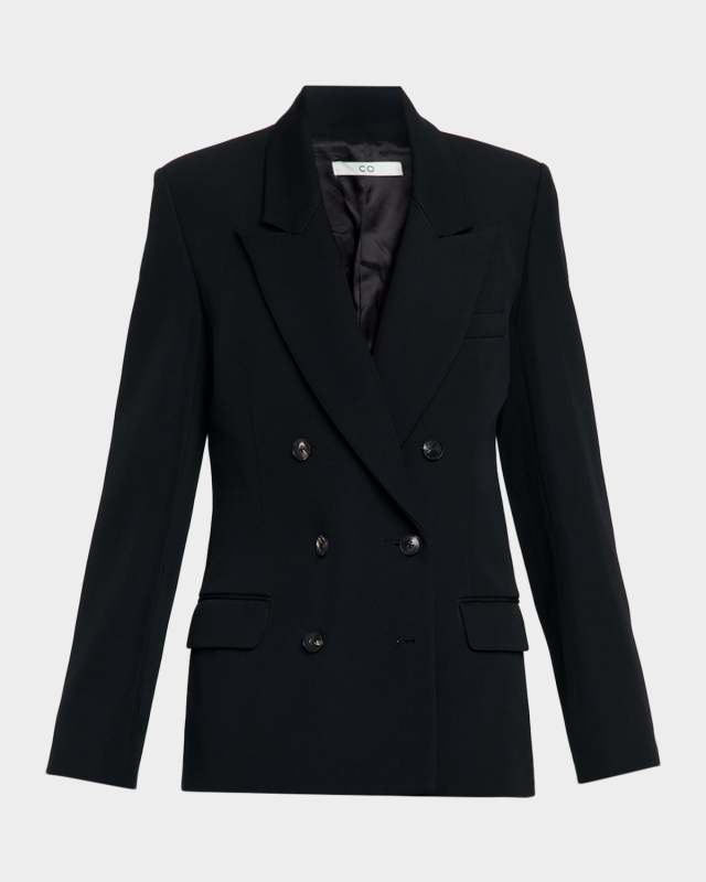 Double-Breasted Tuxedo Jacket